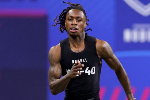 Texas WR Xavier Worthy’s 4.21 40 fastest ever at NFL combine