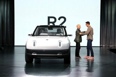 The Rivian R2 SUV racks up 68,000 reservations a day after reveal
