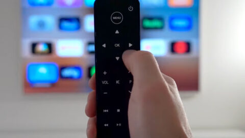 This Bluetooth-equipped button remote for Apple TV is $40