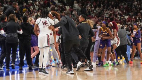 What we know: South Carolina’s SEC tourney ends with fight, multiple ejections
