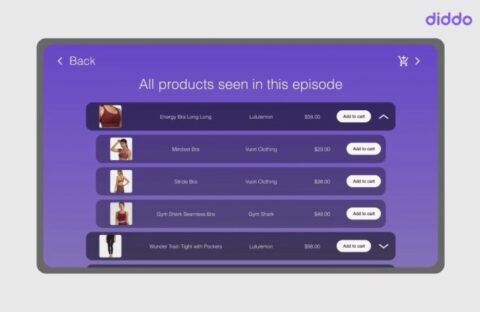 Diddo’s new funding will bring its shoppable TV API to streaming platforms