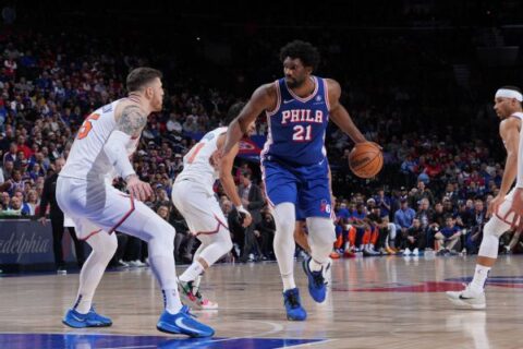 Embiid: ‘Disappointing’ Knicks fans flooded Philly’s arena