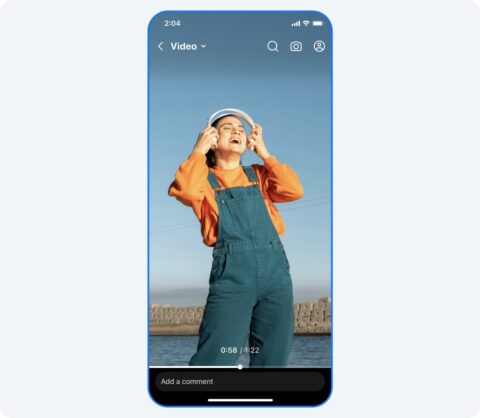Facebook takes on TikTok with a new, vertical-first video player