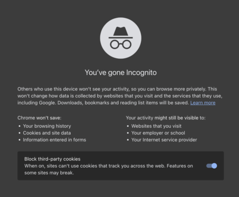 Google agrees to delete billions of Incognito mode data records