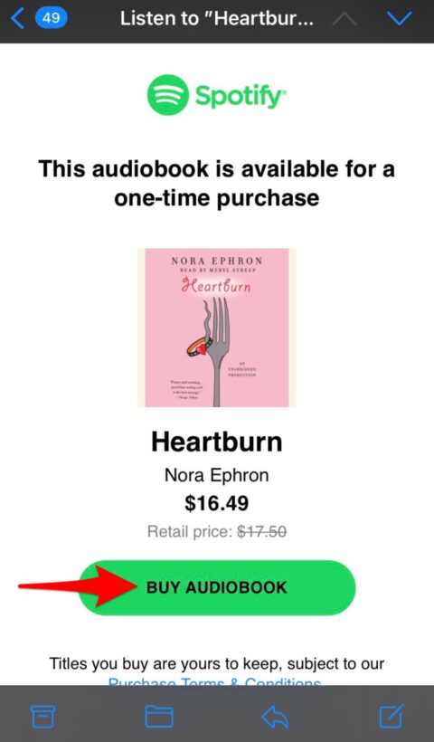 How to use Spotify Audiobooks