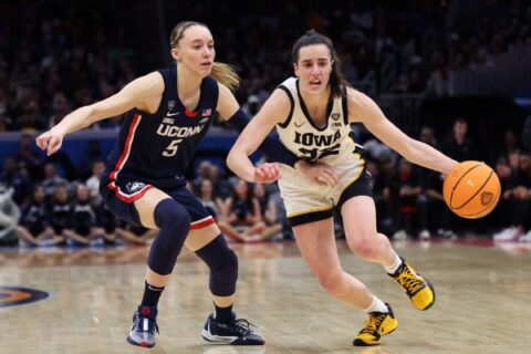 Iowa again draws record ratings in Final Four win over UConn