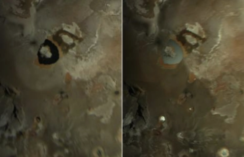 NASA video shows stunning scene from extremely volcanic world Io