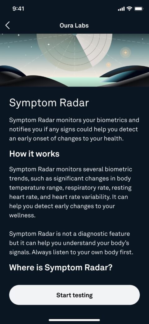 Oura launches a new Labs section to test out new features