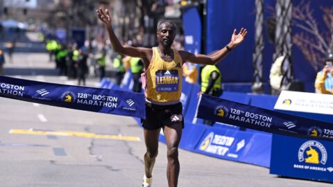 Sisay Lemma wins Boston Marathon men’s race in runaway