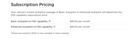 Tesla slashes Full Self-Driving subscription price in half
