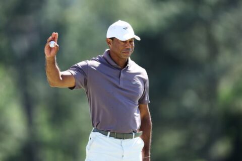 Tiger Woods makes record 24th straight cut at the Masters
