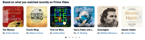 Audible to test using Prime Video data for audiobook recommendations as Spotify competition heats up