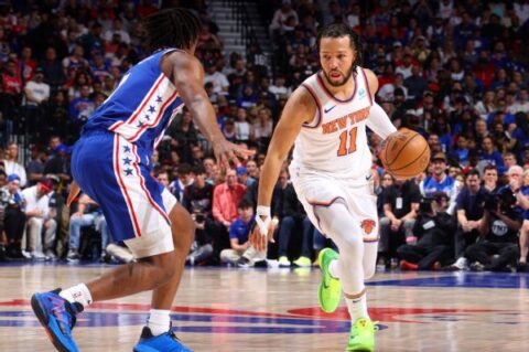 Brunson, Hart clutch plays lift Knicks by Sixers in 6, into East semis