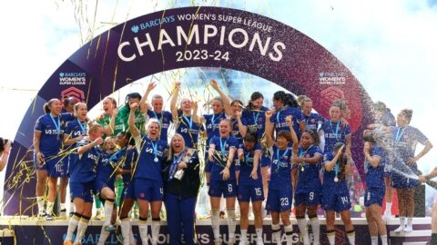 Emma Hayes ends Chelsea reign with 5th successive WSL title