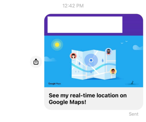 How to share location on Google Maps