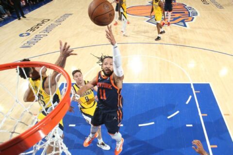 Jalen Brunson returns from injury, sparks Knicks to 2-0 lead over Pacers