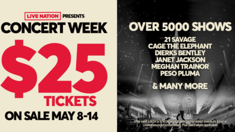 Live Nation Concert Week 2024: How to snag $25 tickets