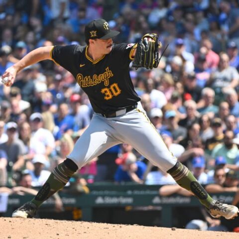 Pirates’ Paul Skenes holds Cubs hitless before exit after 6
