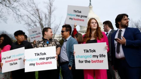 TikTok creators sue the U.S. government over pending ban
