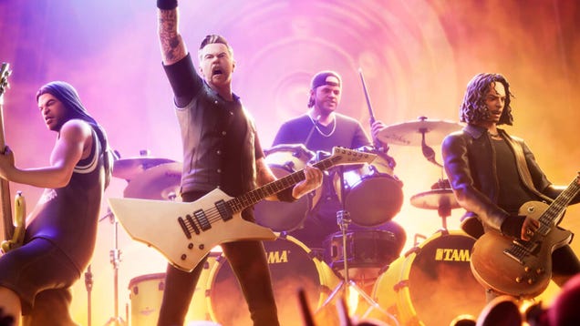 All The Metallica Content Coming In Fortnite’s Next Update