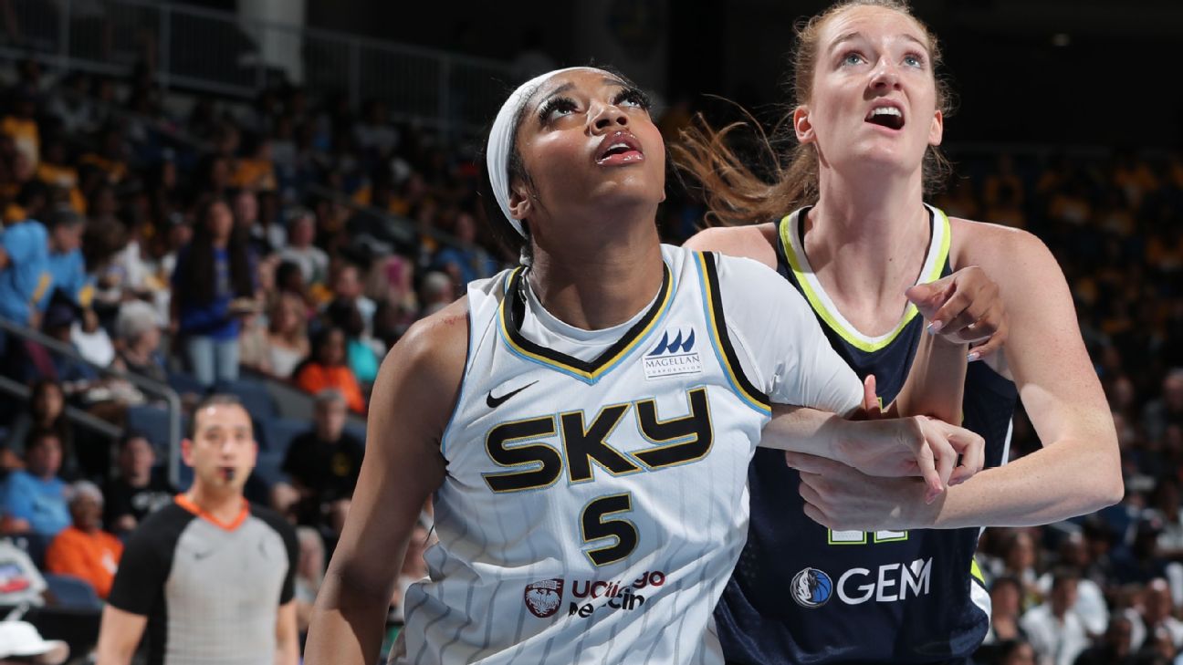 Angel Reese sets WNBA rookie record as Sky beat Wings