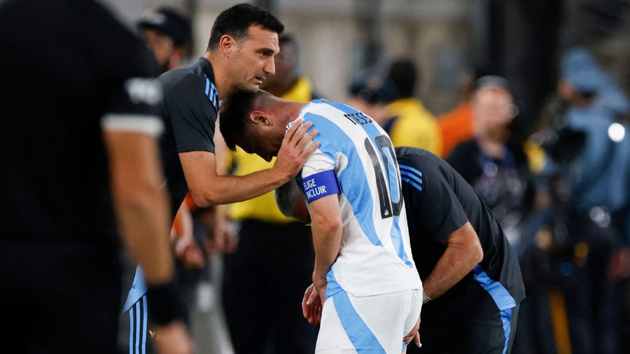 Argentina survive Messi scare, advance to next round after ‘tough’ Chile win