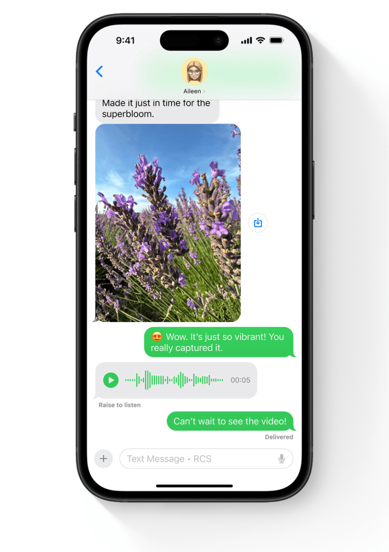 At last, Apple’s Messages app will support RCS and scheduling texts