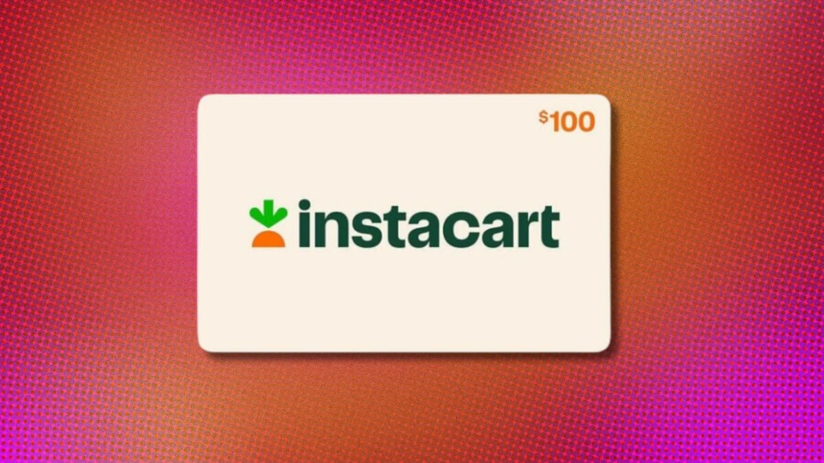 Best gift card deal: Costco members can grab a $100 Instacart gift card for 20% off