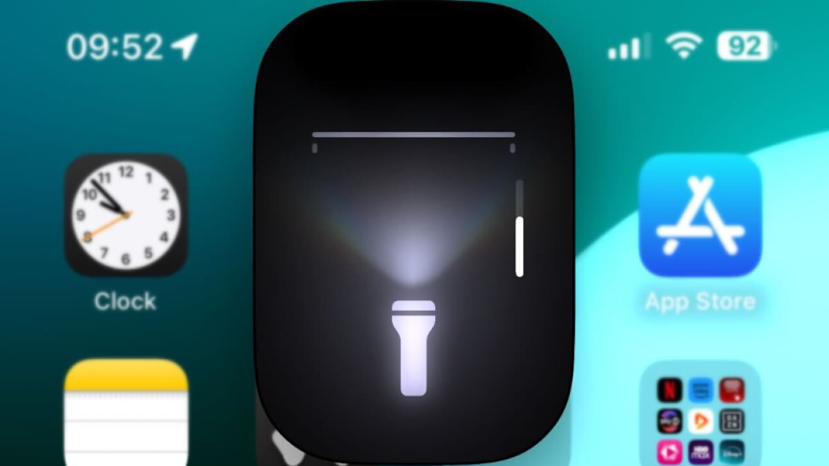 Flashlight in iOS 18 has a super-cool new feature