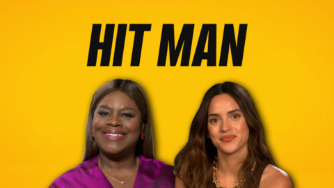 ‘Hit Man’s Adria Arjona and Retta reveal which bits in the film were improvised