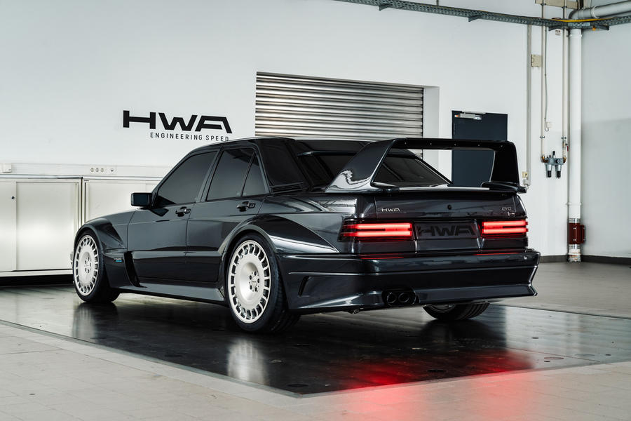 HWA Evo: Mercedes 190E reborn with carbon body and 443bhp V6