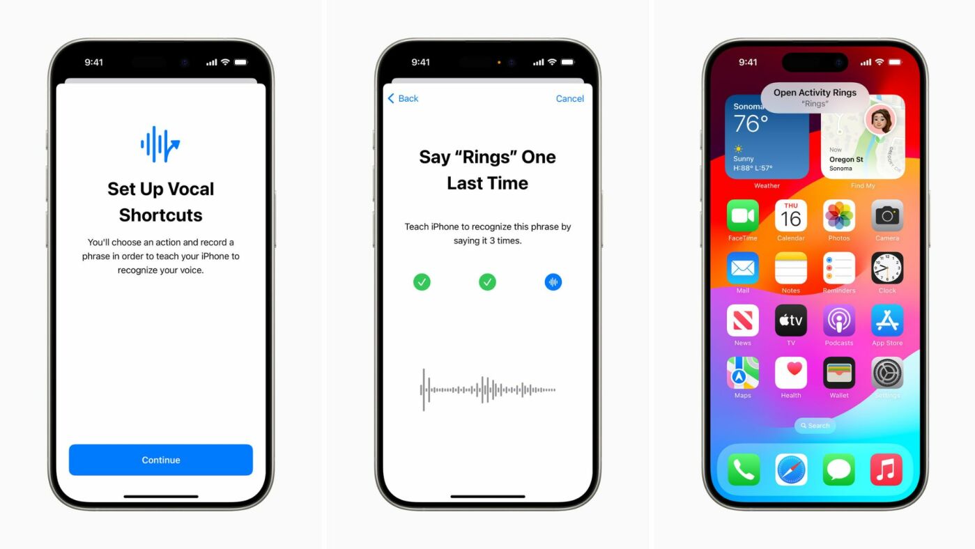 iOS 18’s vocal shortcuts can give Siri a new name