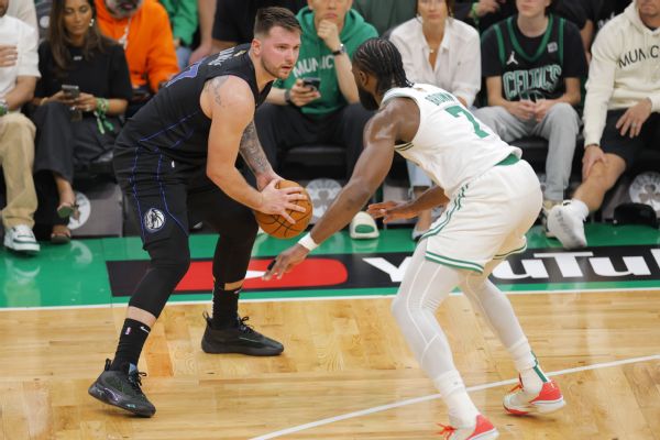 Mavericks’ movement stymied by Celtics’ defense in Game 1 loss