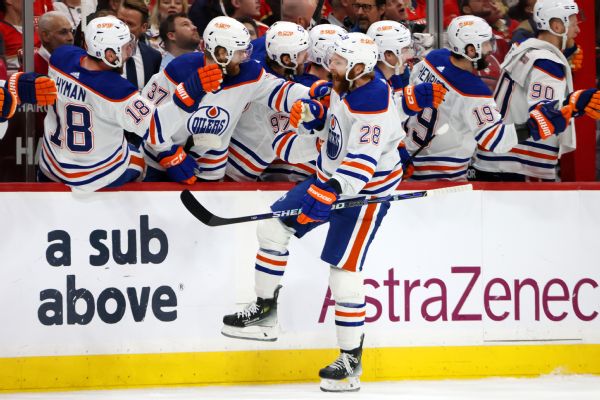 Oilers survive Panthers’ comeback attempt to force Game 6