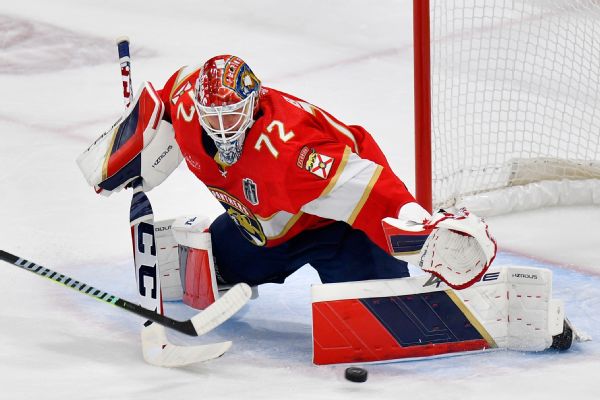 Sergei Bobrovsky leads Florida Panthers to Game 1 victory