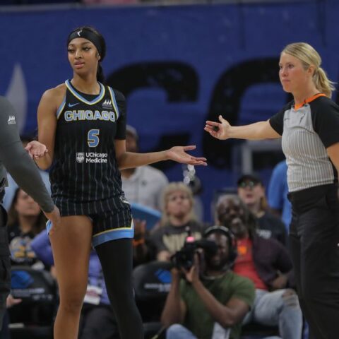 Sky’s Angel Reese ejected vs. Liberty after spat with official