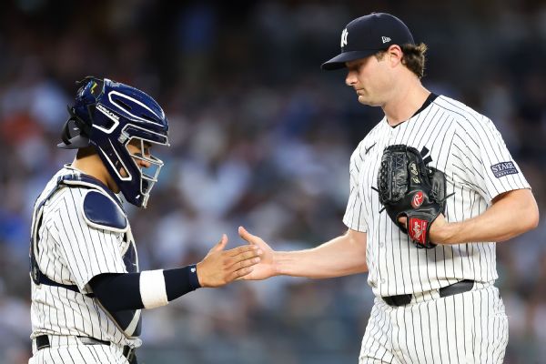 Yankees’ Gerrit Cole solid, K’s 5 in abbreviated season debut