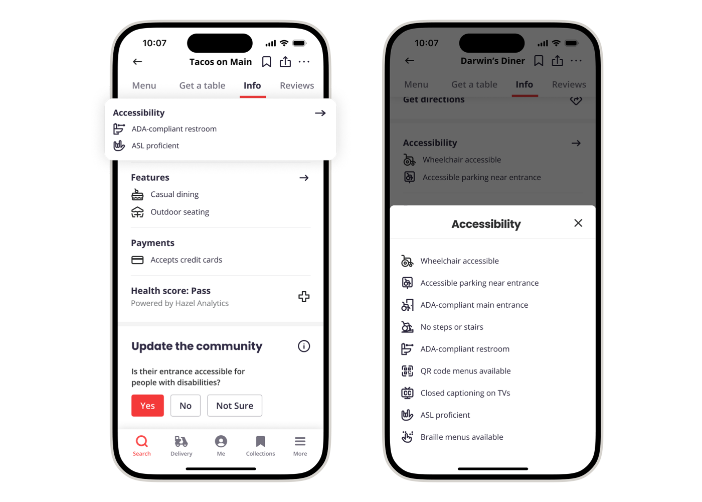 Yelp adds AI-powered alt text and new ways to search for accessible businesses