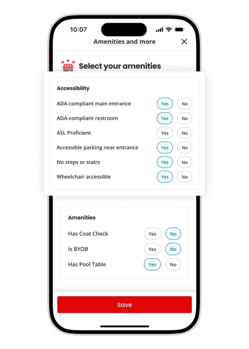 Yelp updates app with AI-powered alt-text for images and new accessibility identifiers for businesses