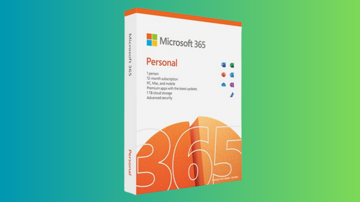 Get 21% off a 15-month subscription to Microsoft 365 Personal