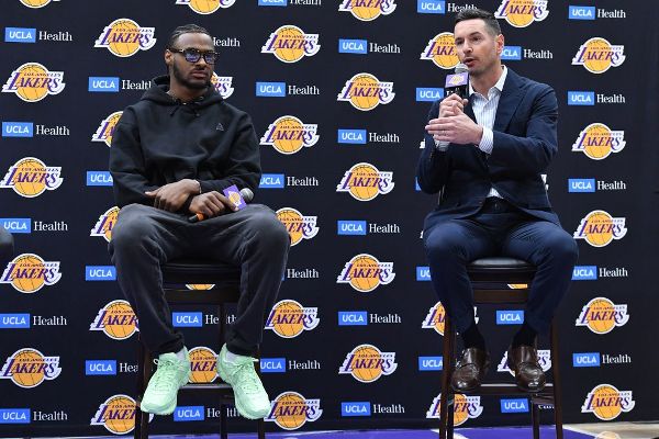 Lakers introduce Bronny James, say he ‘earned’ way onto team