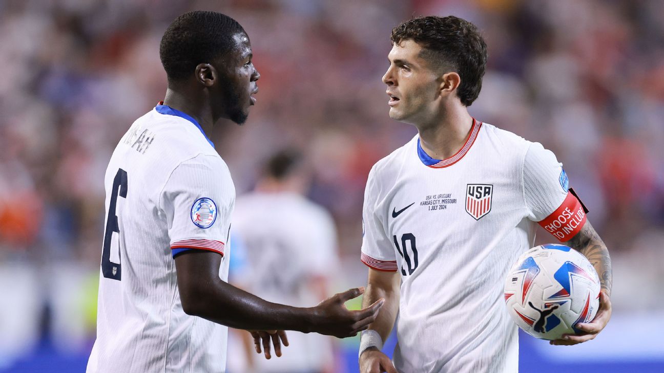 Player ratings: Musah, Pulisic ineffective as USMNT exit Copa